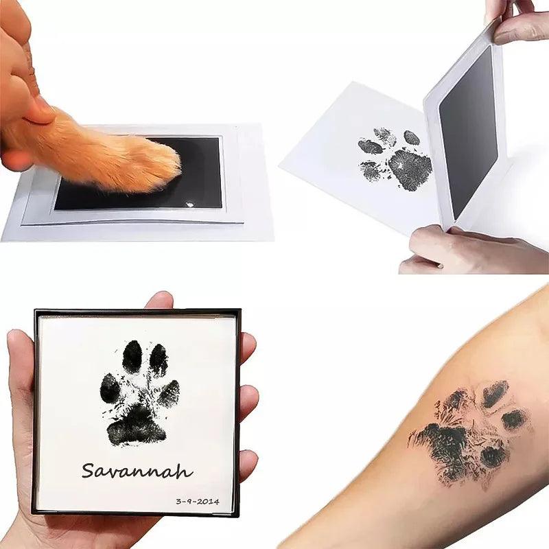 sadikhoff™ - Pet Paw Print Ink Kit, Baby Handprint Footprint DIY